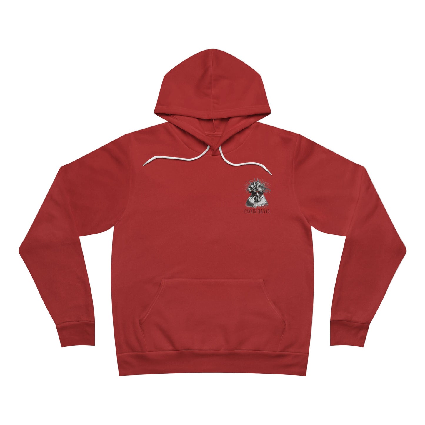 Cluckin' Crazy Co. Hoodie - Where Comfort Meets Feathered Fun!