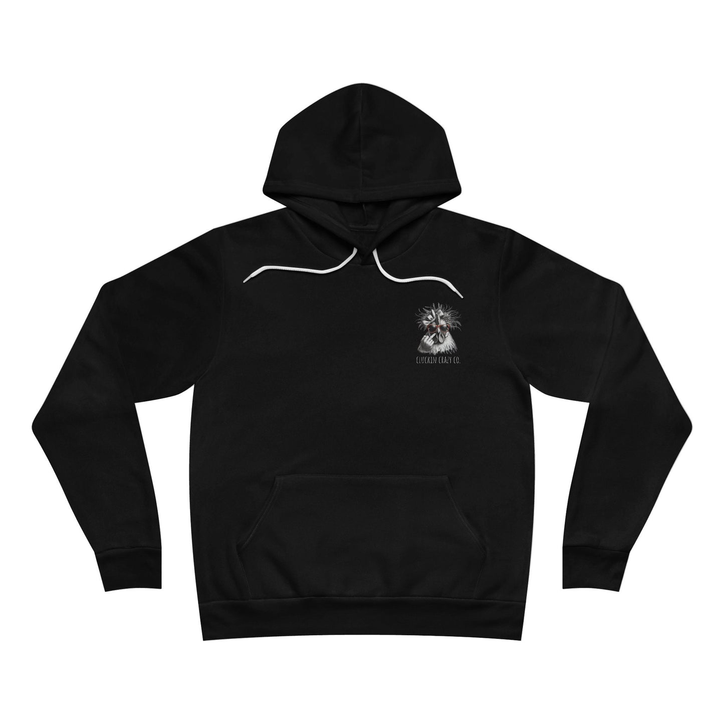 Cluckin' Crazy Co. Hoodie - Where Comfort Meets Feathered Fun!