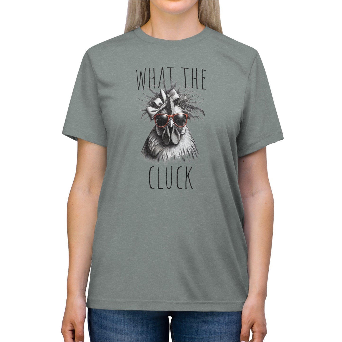 What the Cluck Loose Fit Tee - Feathered Fun and Unbeatable Comfort!