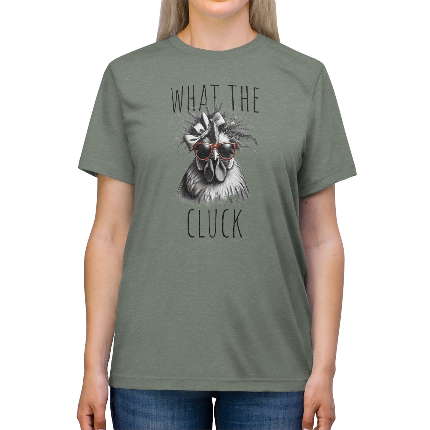 What the Cluck Loose Fit Tee - Feathered Fun and Unbeatable Comfort!