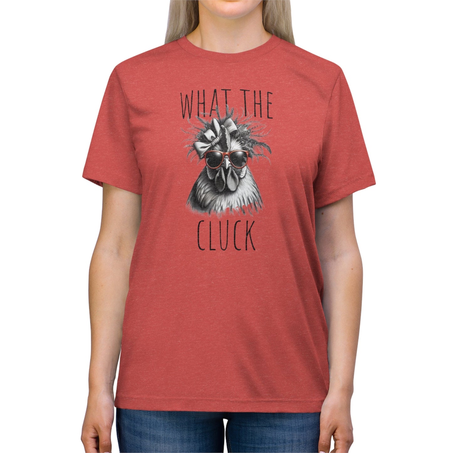 What the Cluck Loose Fit Tee - Feathered Fun and Unbeatable Comfort!