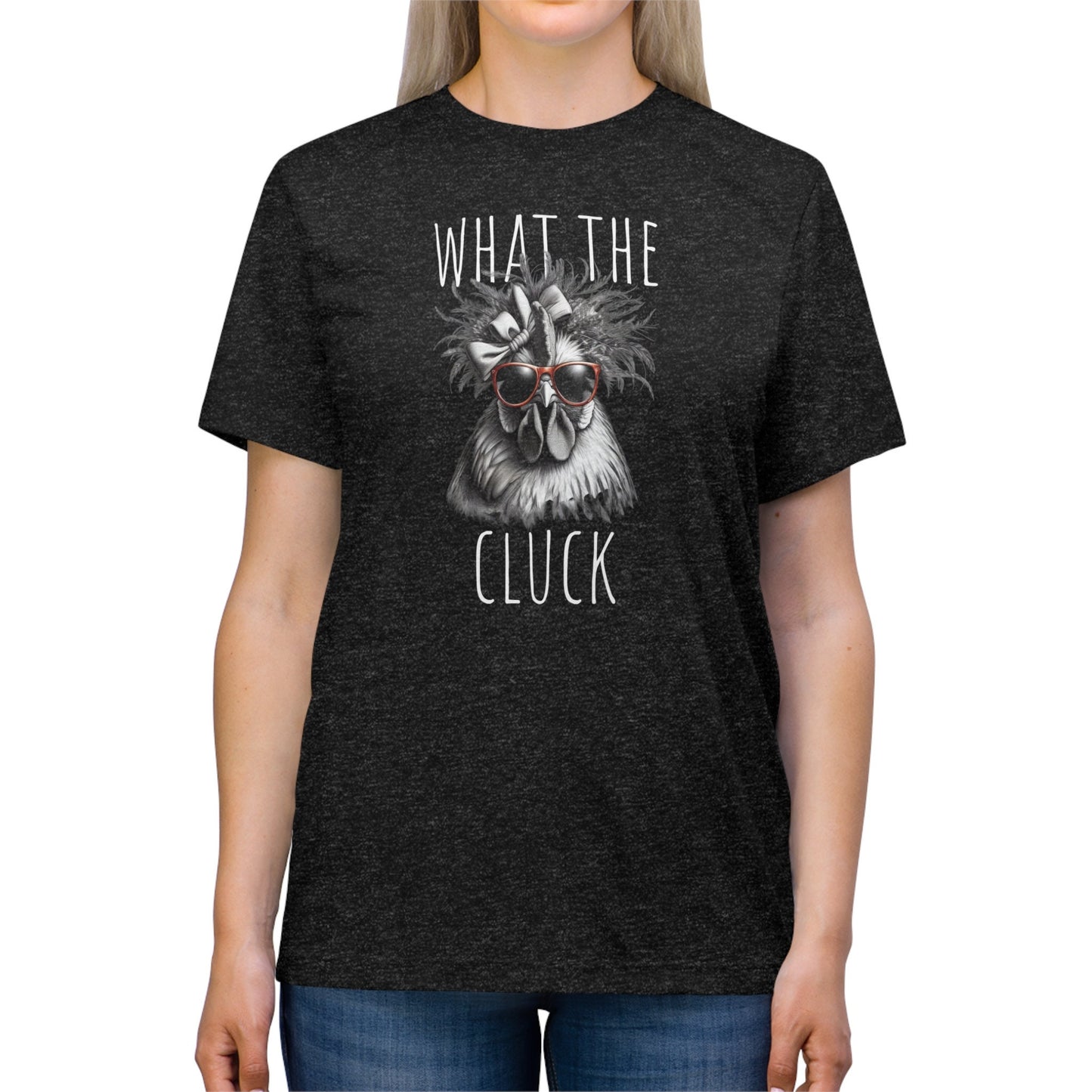 What the Cluck Loose Fit Tee - Feathered Fun and Unbeatable Comfort!